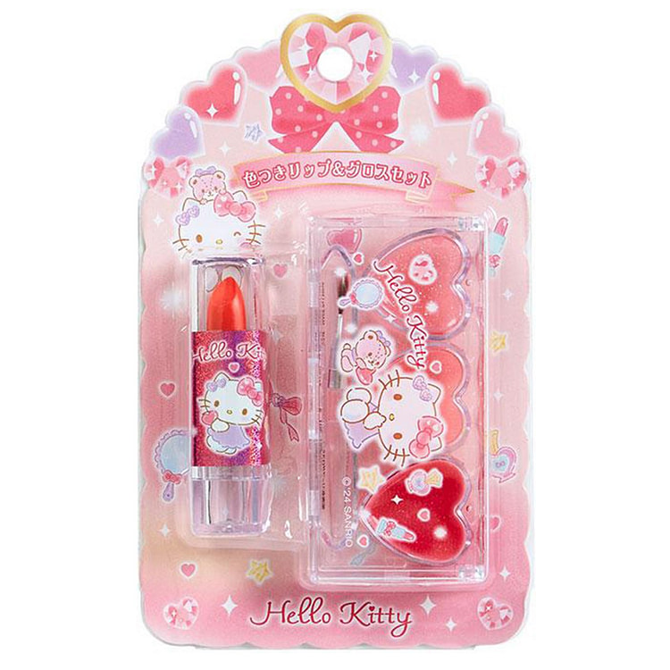 SanrioHelloKitty彩色唇膏套装樱桃香