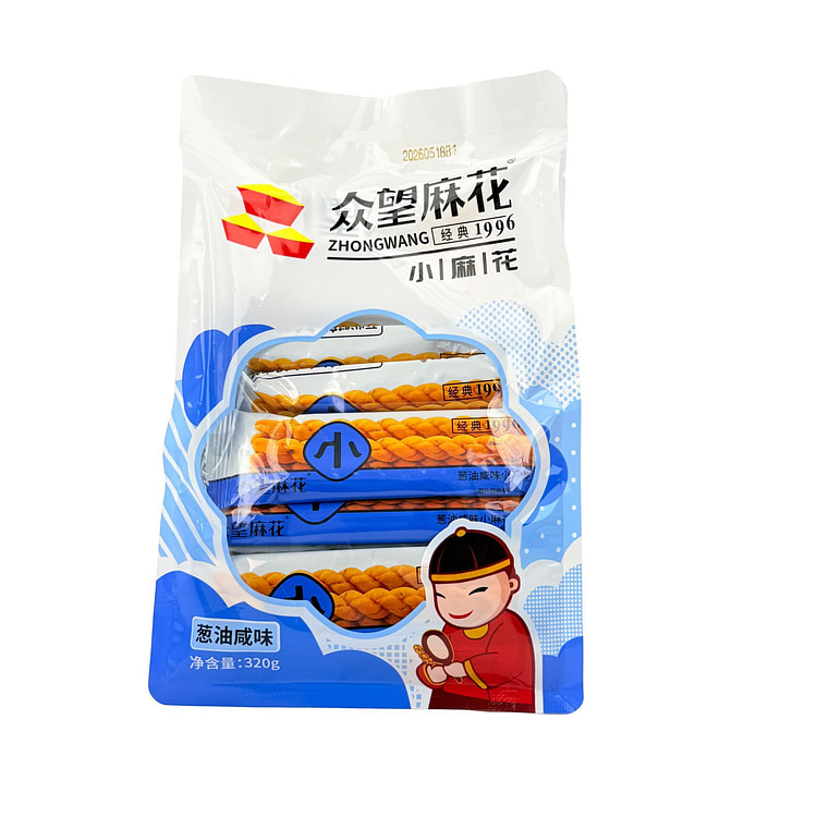 Crispy Fried Dough Twist Scallion Oil Savory 320 g
