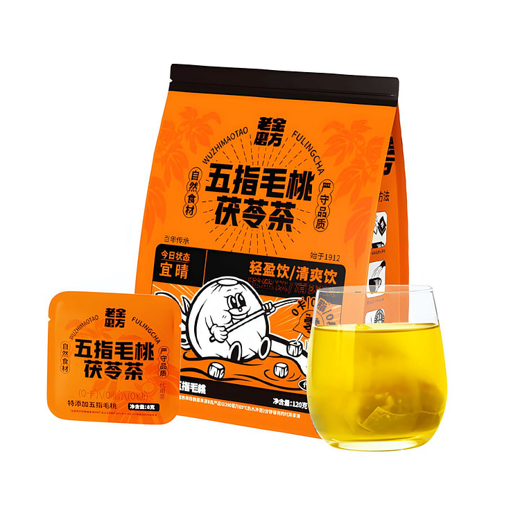 老金磨方 五指毛桃茯苓茶 120 克