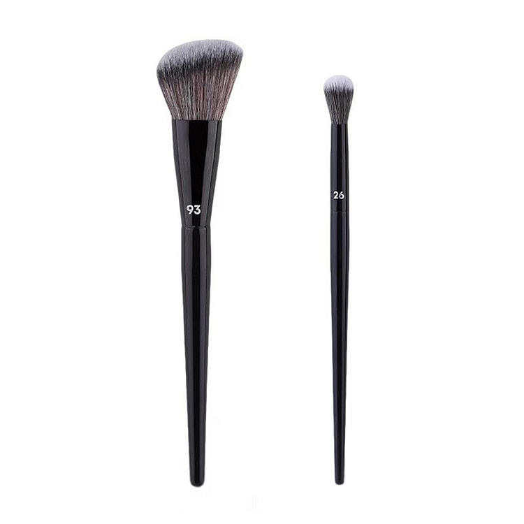 NOVAGLOW Contour & Blending Brush Set 2pcs 1 pack