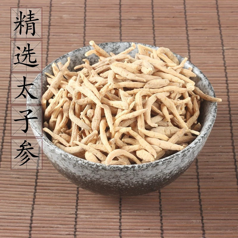 HMT Tai Zi Shen Pseudostellaria Heterophylla Natural Chinese Herb 100g 1 each