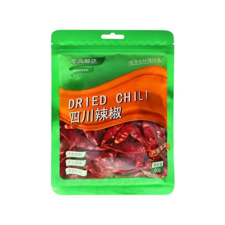 Huahai Shunda Dried Chili Peppers 50g*1 50 g
