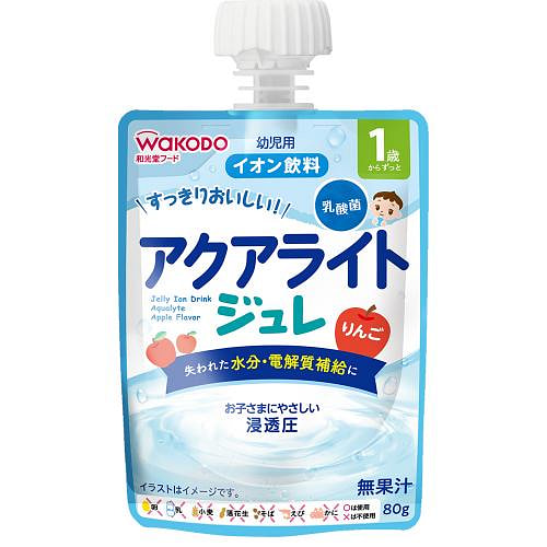 和光堂 电解质 果冻泥吸吸乐 苹果味 70g 1 份