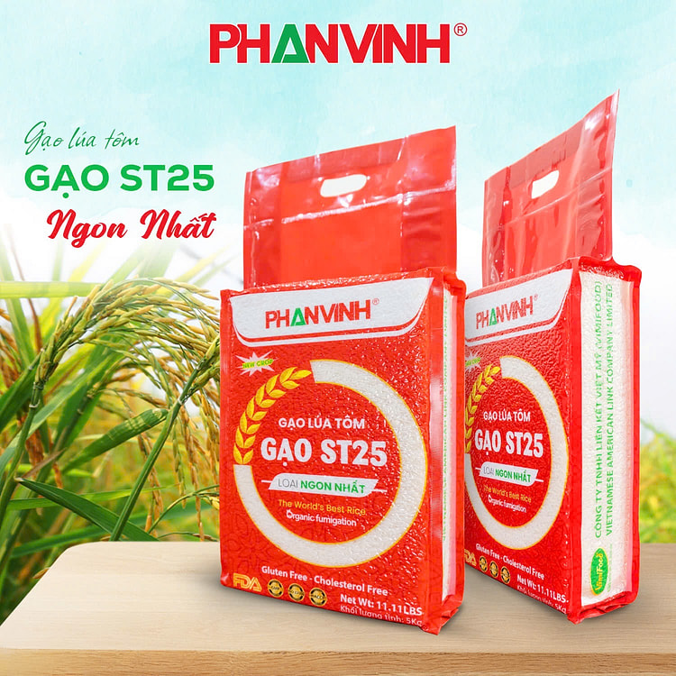 Phan Vinh ST25 Premium Rice