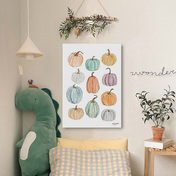 Pumpkins 30cm x 40cm