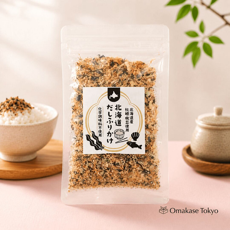 Hokkaido Additive-free Dashi Furikake 1 Bag 0.11 lb