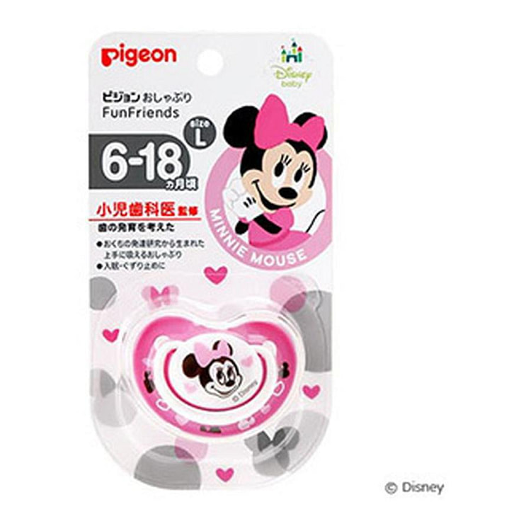 贝亲宝宝米妮硅胶安抚奶嘴 1个 1 个