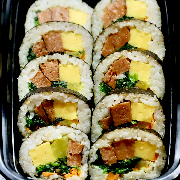 韩式经典紫菜包饭 10P