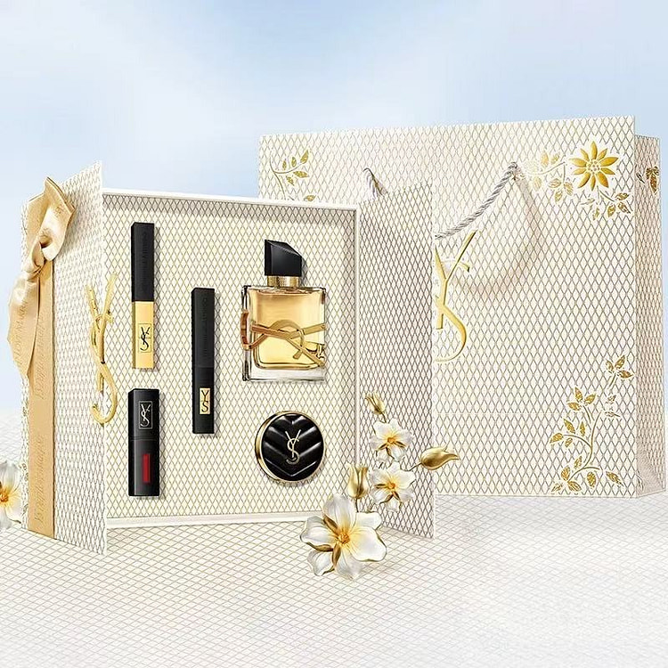 Perfume Small Gold Bar Lipstick Gift Box