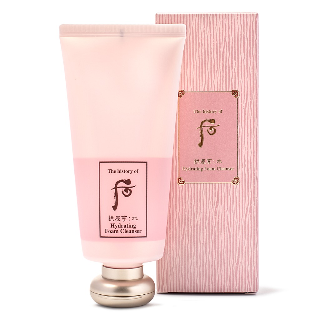 THE HISTORY OF WHOO Gongjinhyang保湿洗顔フォーム - Weee!