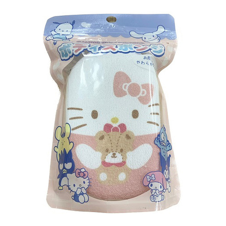 Santan Body Sponge Hello Kitty 2 1pc