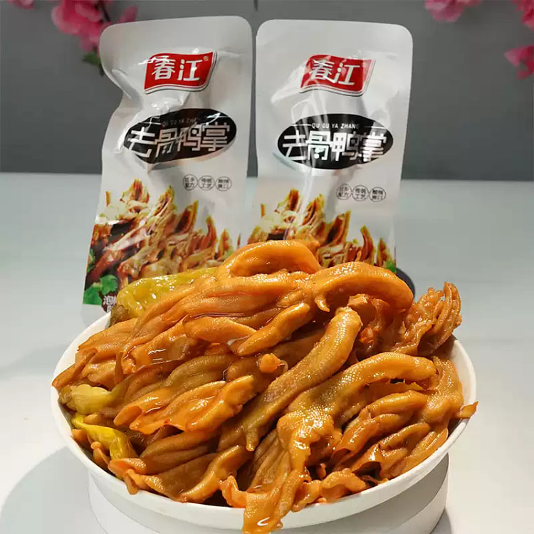 Chunjiang Lemon Boneless Duck Feet 20g*10 200 g