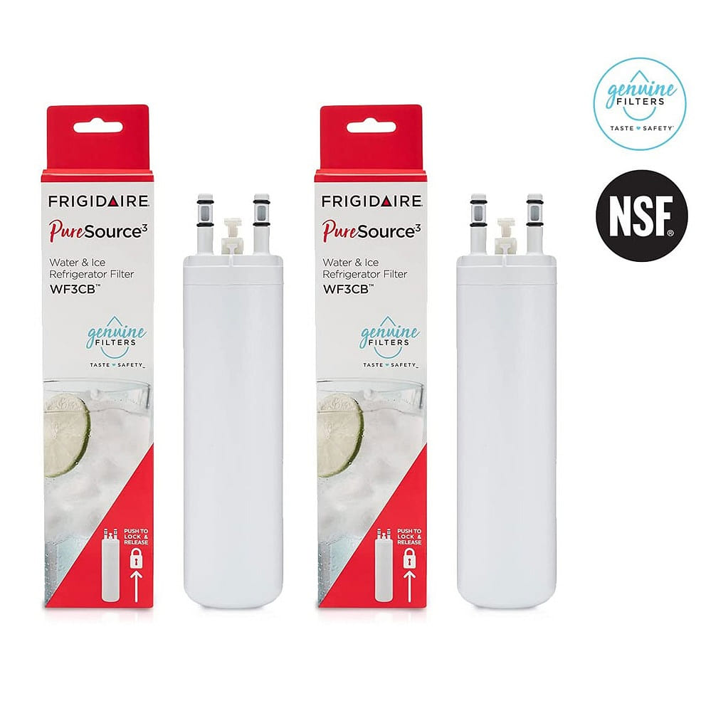 2-Pack Frigidaire WF3CB PureSource 3 Water and Ice Refrigerator Filter Water 0.8 lb