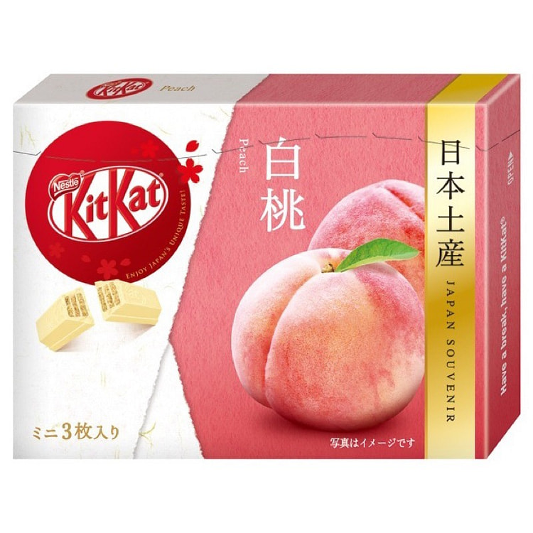 NESTLE JAPAN KIT KAT Peach Flavor Wafer 3pcs