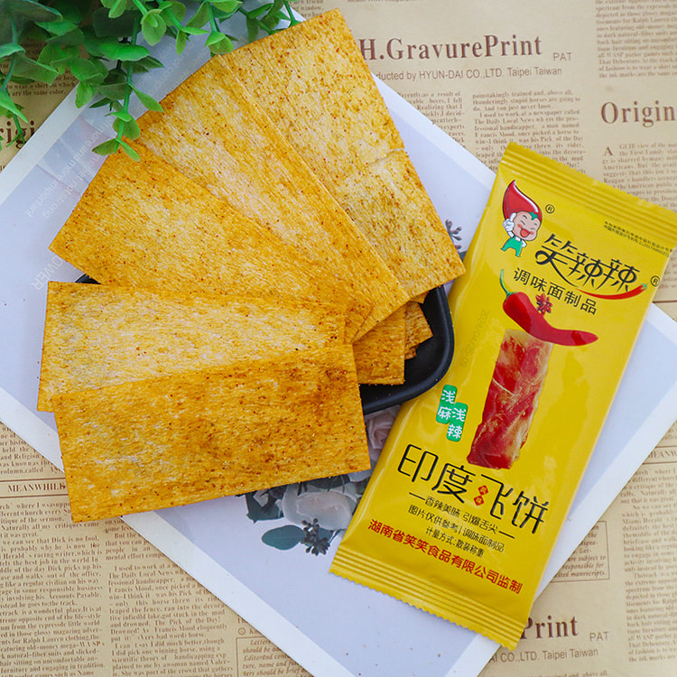 笑辣辣印度飞饼辣条14g*10包