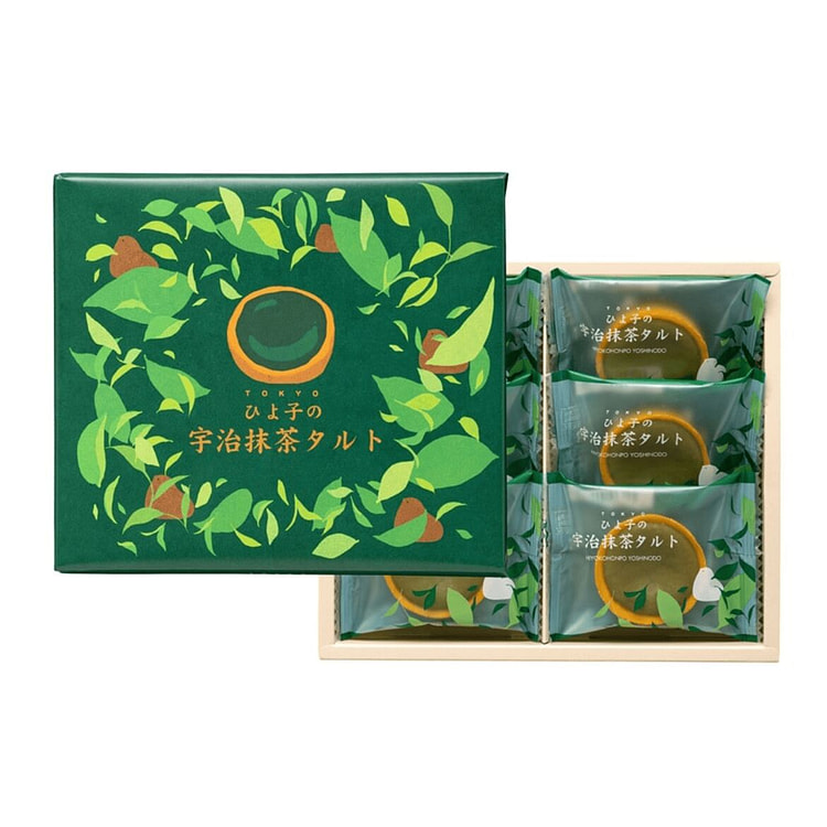 Hiyoko Matcha Cakes 6pcs 1 box
