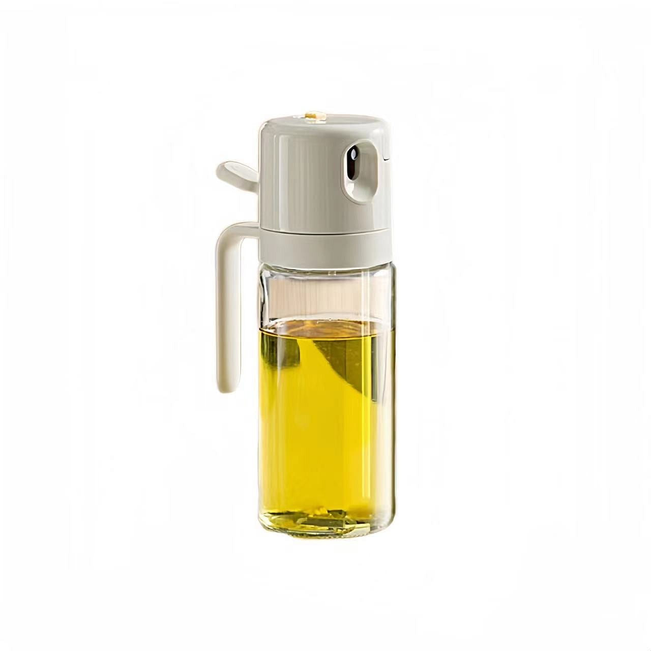 Oil Sprayer for Cooking 2 in 1 Olive Oil Dispenser Bottle for Kitchen 550 ml