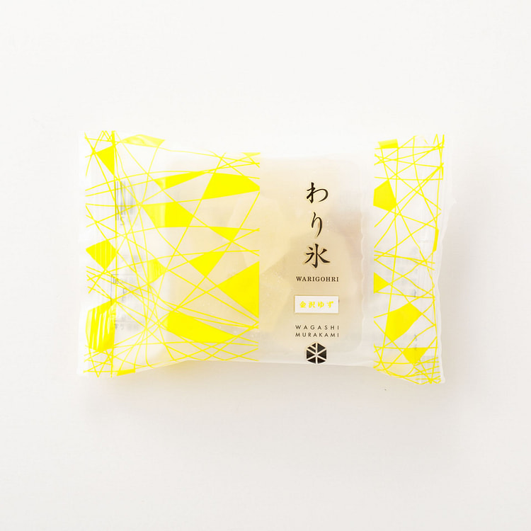 和菓子村上 金泽柚子味琥珀糖 碎冰 25g 1 包