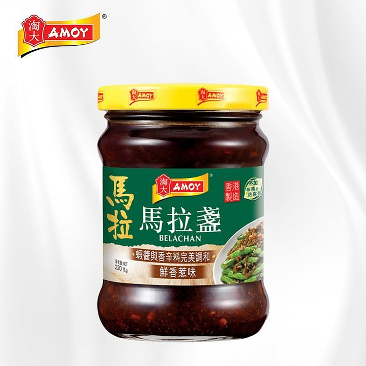 香港进口淘大马拉盏220g无添加防腐剂虾酱正宗港式 220 克