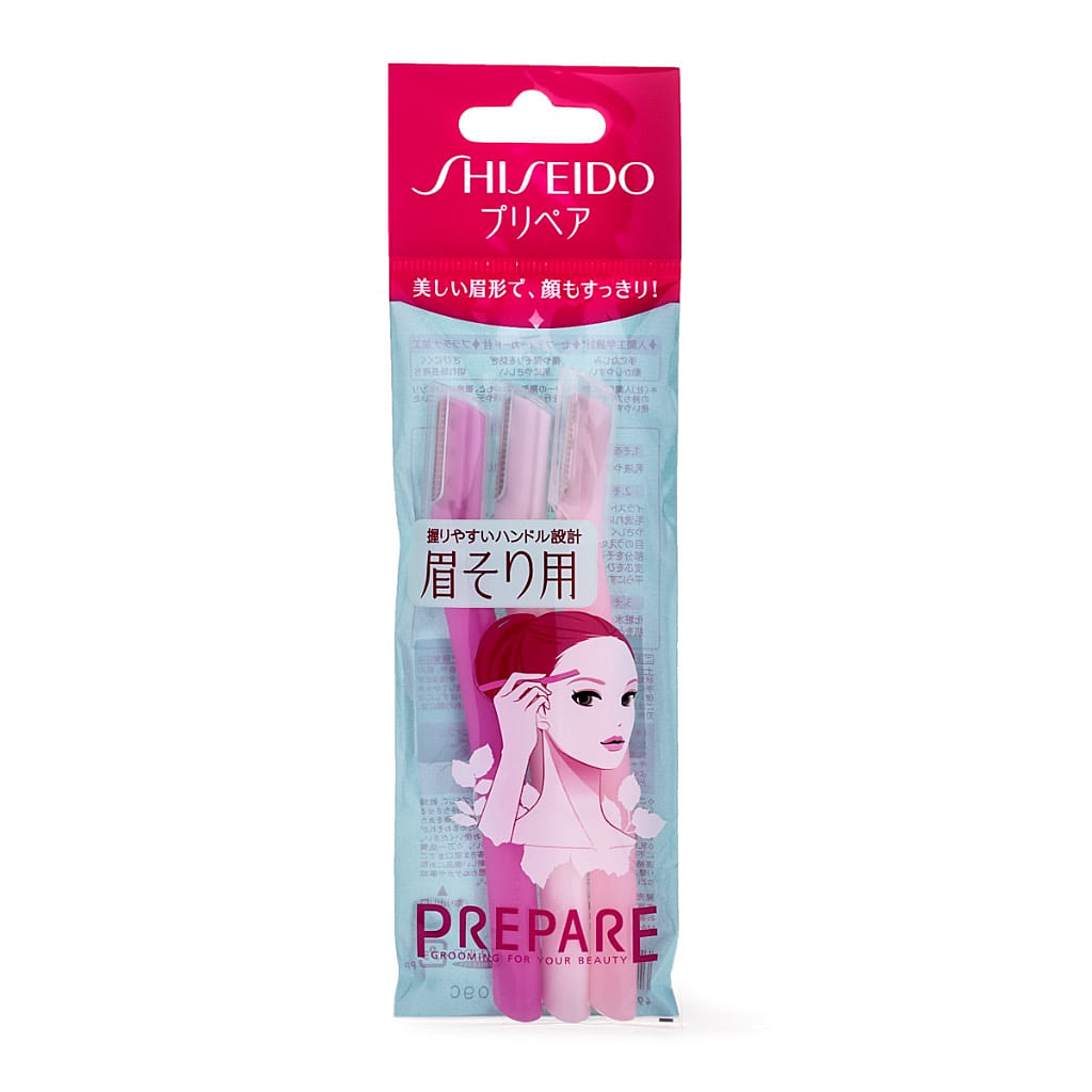 มีดโกนขนบนใบหน้า Shiseido 3 ชิ้น 1 ส่วน