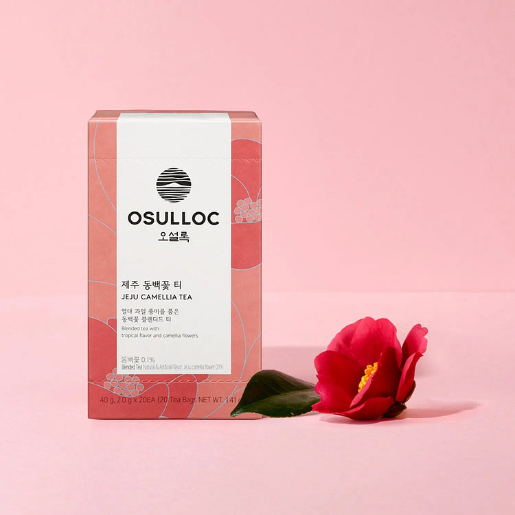 OSULLOC Jeju Camellia Flower Tea 20ea 1 each