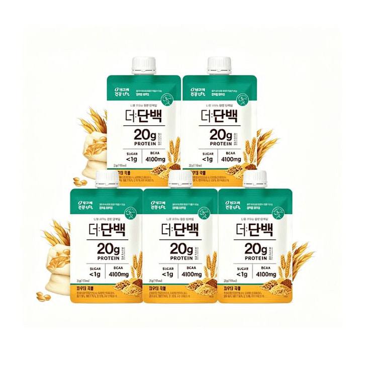 Binggrae Protein Shake: Grain Flavor*5 5 each