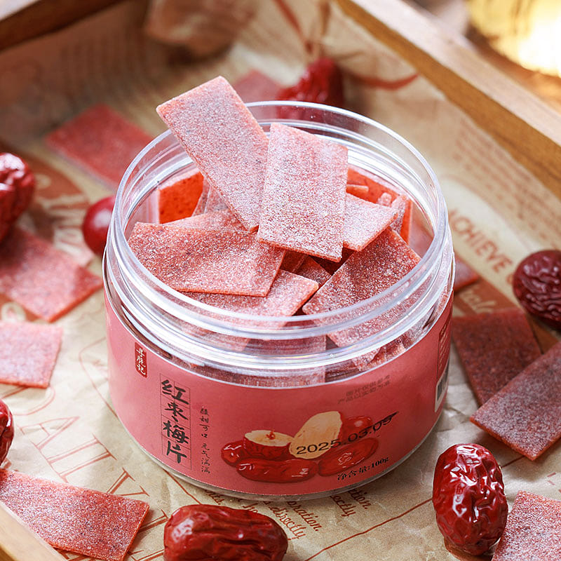 Xuncuiji Red Date and Plum Slices 100g*2 cans 200 g