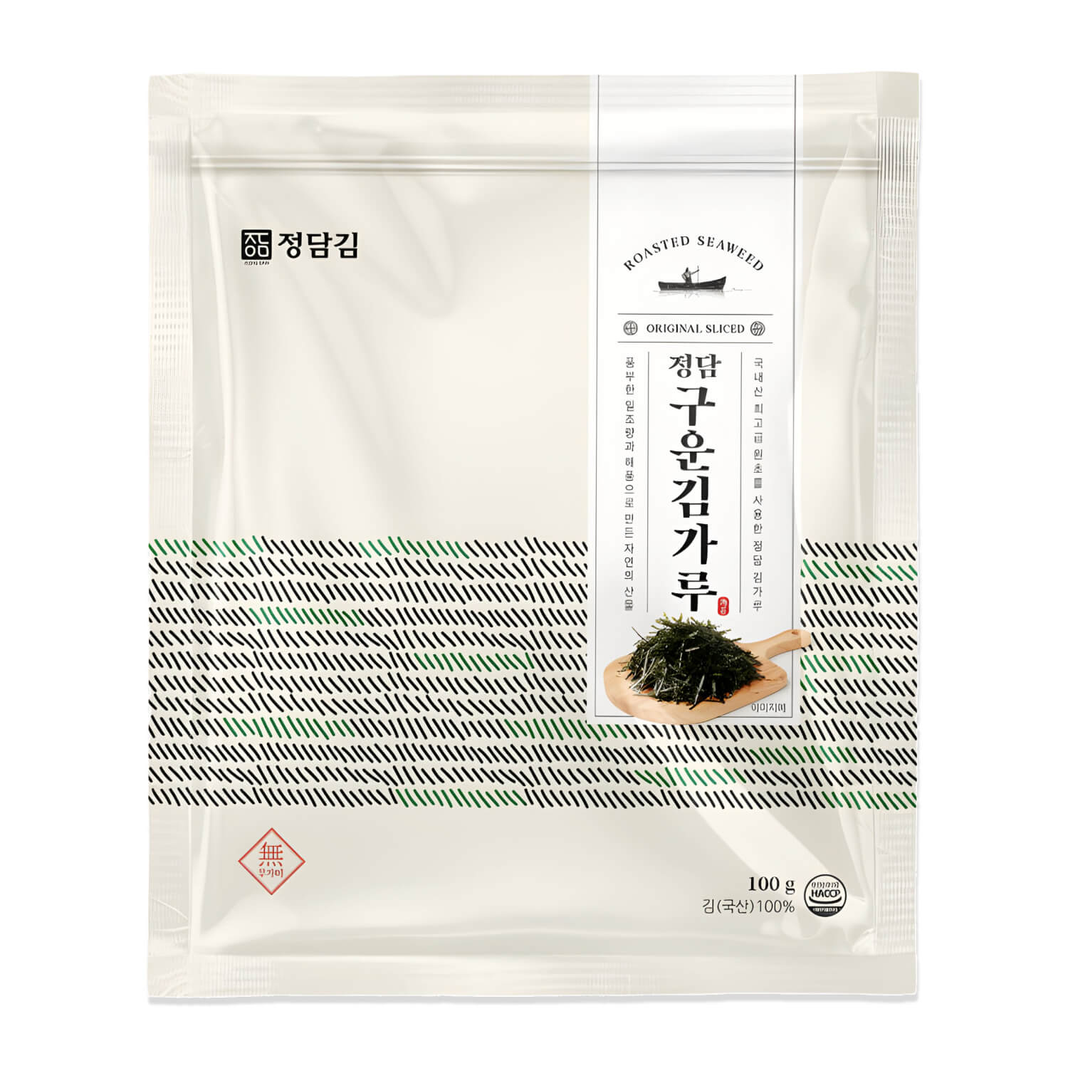 Jeongdamgim Pre-Cut Roasted Seaweed 100 g