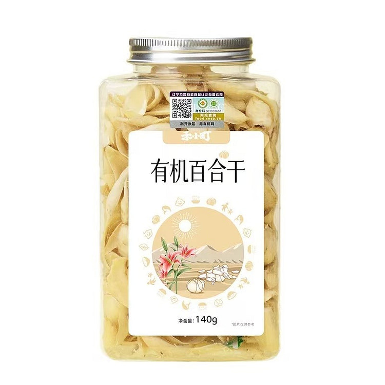 有机百合干140g 1 瓶