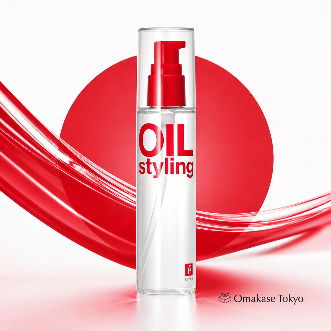 LIPPS Base Styling Oil Unscented Red 0.22 lb