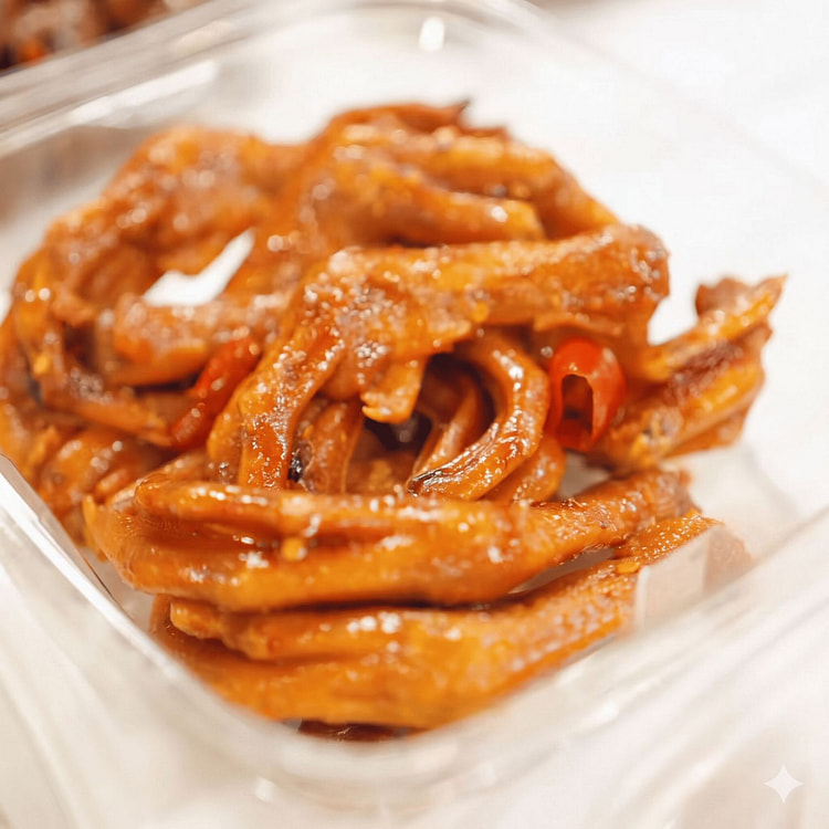 辣卤鸭掌 10个 1 份