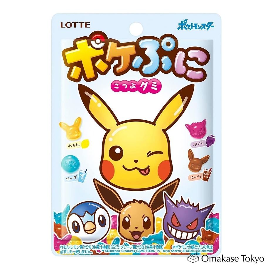 Lotte Poke Puni Gummies 80g 80 g
