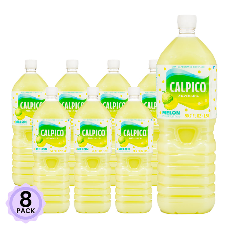 カルピスウォーター メロン 1.5L 50.7 fl.oz*8 パック