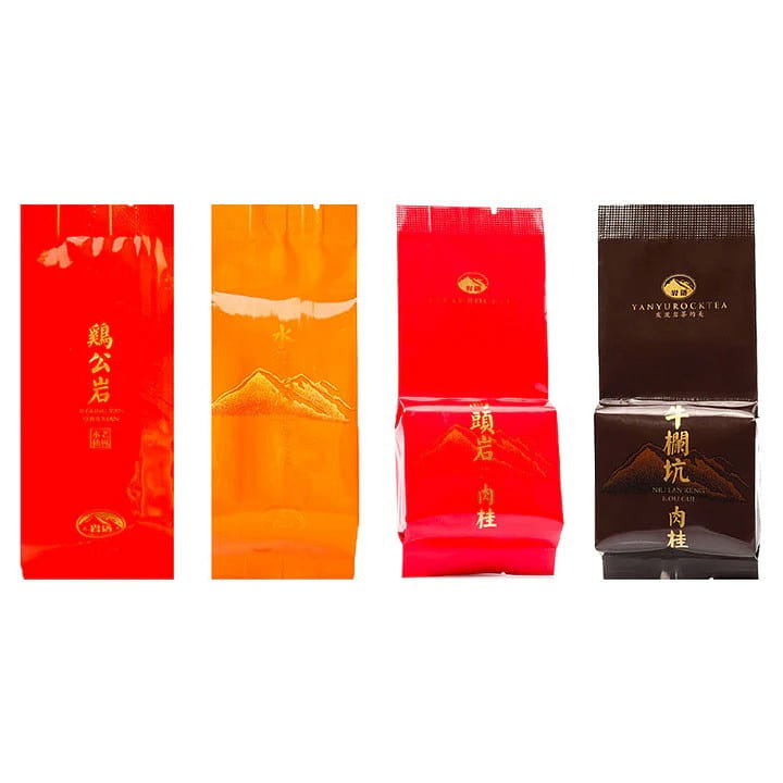 Yanyu Rock Tea JianShan Series Mini Pack 4 Flavors Collection (8.5 x 4g) 34 g