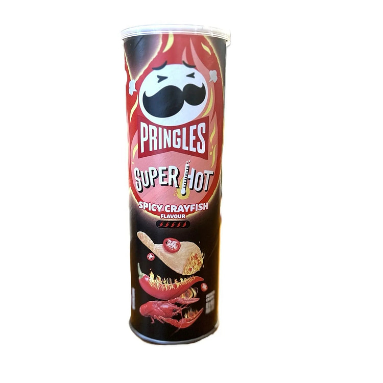 Pringles Super Hot Spicy Crayfish (China)