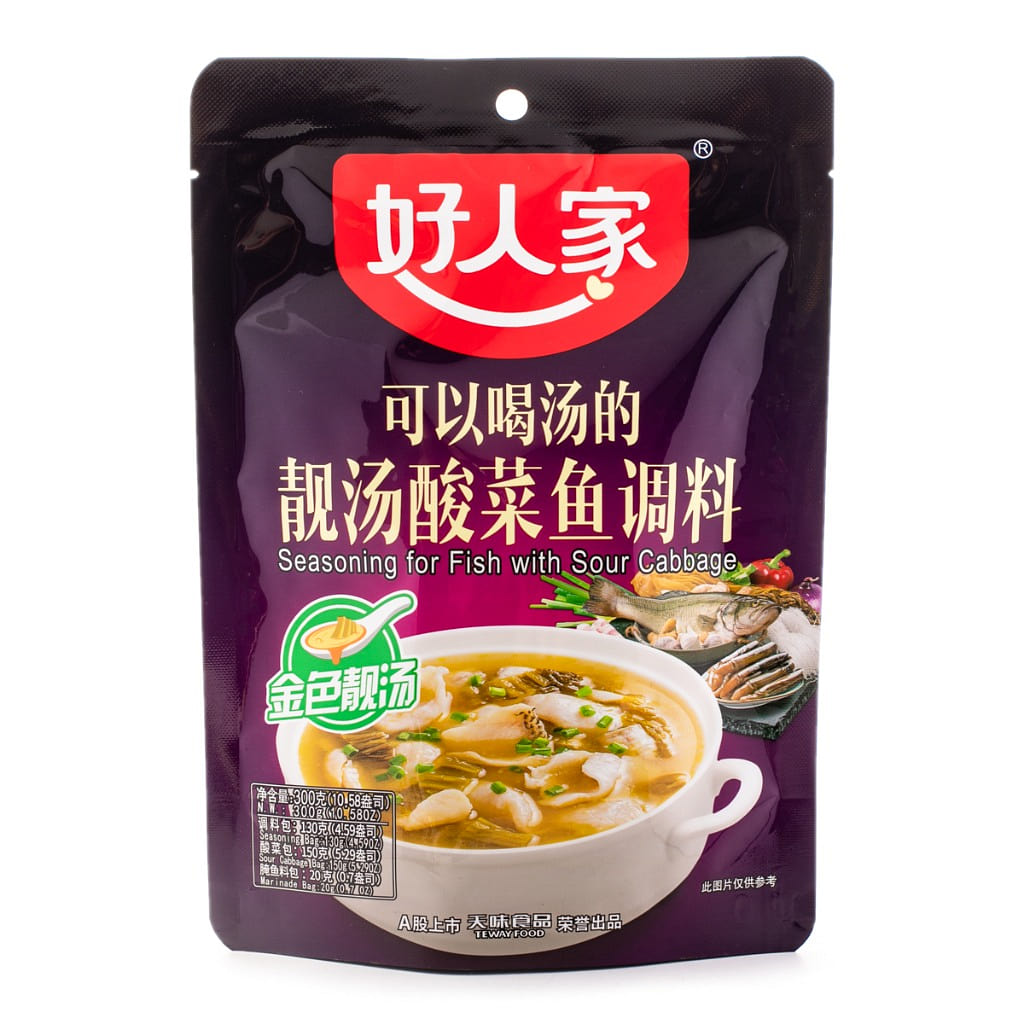 好人家 靓汤酸菜鱼调料 300 克