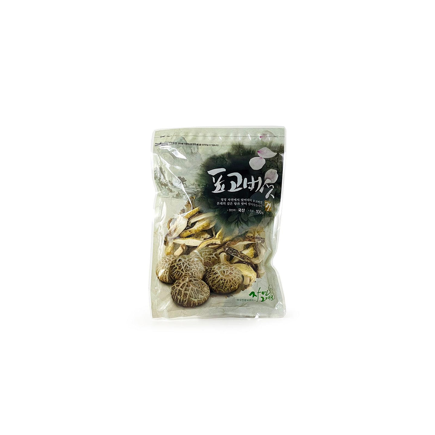 Dried Oak Log Shiitake Mushroom (Sliced) 100 g