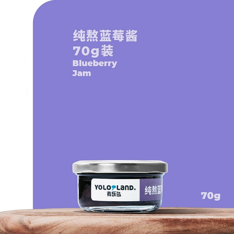 Blueberry jam 70g*1 bottle 70 g