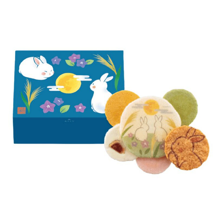 Bathing in Moonlight senbei 3bags 1 box
