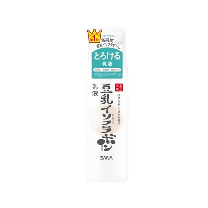 【日本直邮】SANA莎娜 豆乳美肌保湿乳液 补水提亮无添加 清爽型 150ml 敏感肌可用