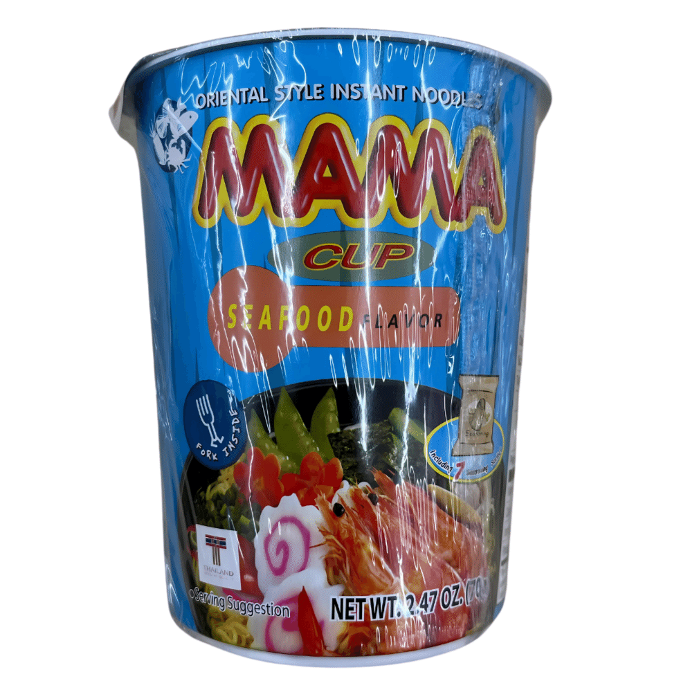 Mama Cup Noodles Seafood 2.47oz 1 cup 1 each