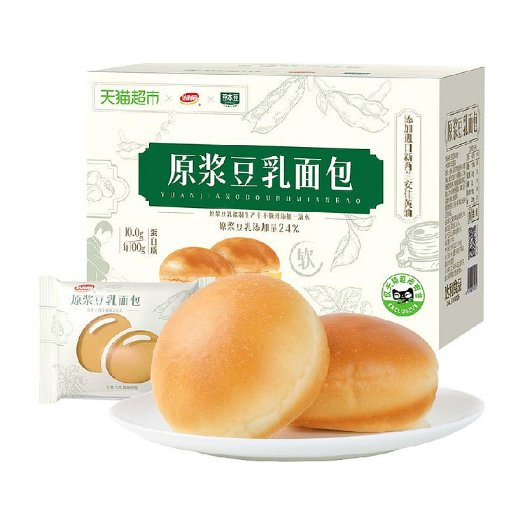 达利园原浆豆乳面包420g