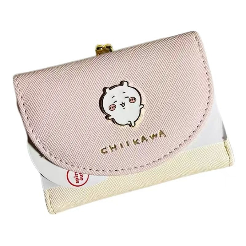 Small Purse Short Cute Japanese Student Style- Pink gee 1Pc 1 each