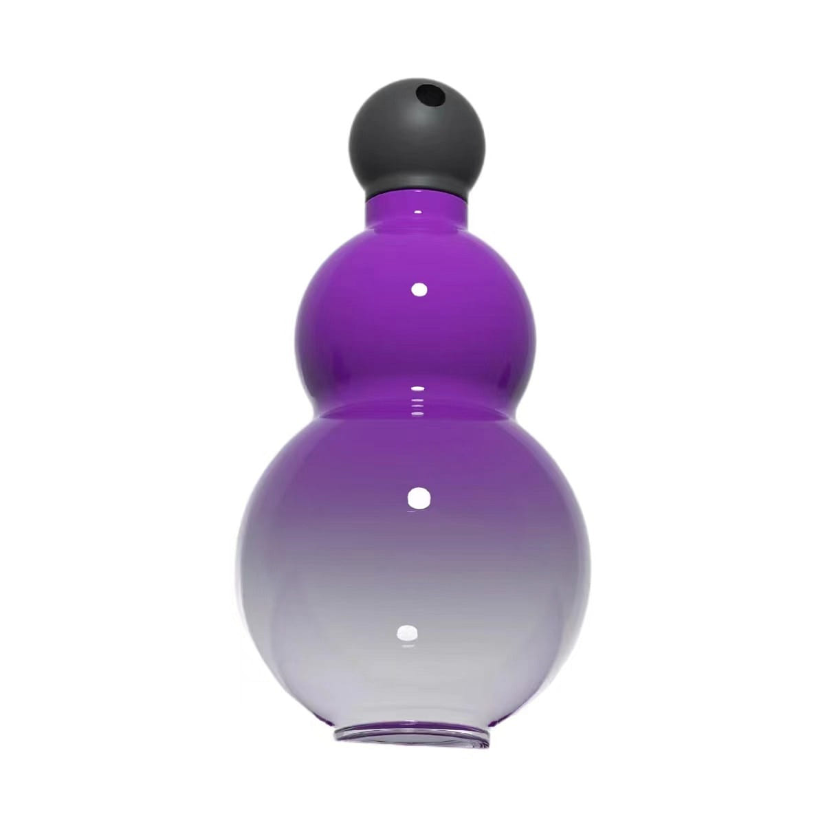 Portable Gourd Portable EDC Kettle Chinese Style Give Gifts-Purple 1 count