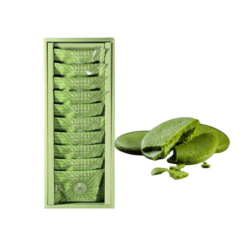 Cha no Wa Strong Matcha Chocolate Cookies 10 pcs 1 box