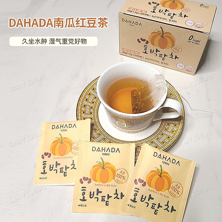 【韩国直邮】DAHADA消水肿南瓜红豆茶