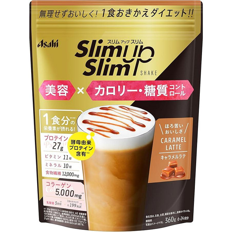 Asahi Caramel Latte Milkshake 360g