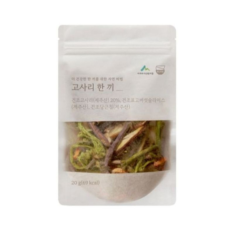 Eat The Meal Jeju Bracken Fern Rice Pack 20 g