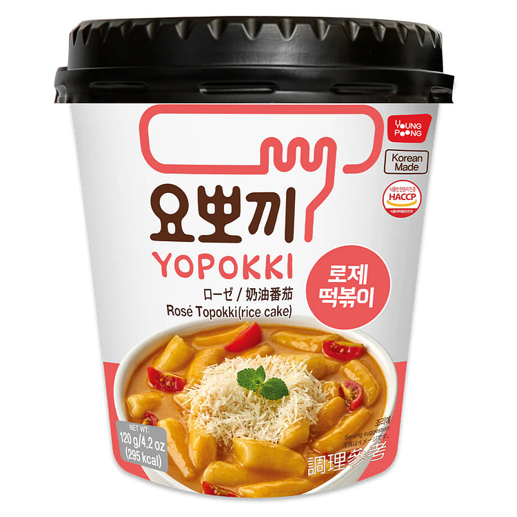 Yopokki Rose Topokki 120g 120g