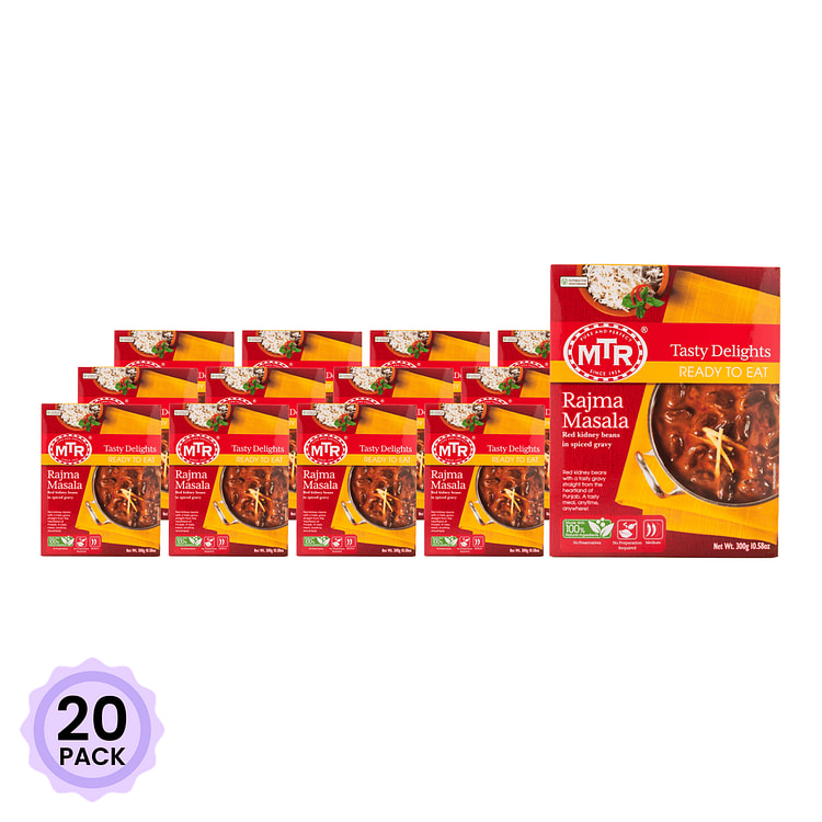 MTR Rajma Masala Ready-To-Eat 10.5 oz*20 pack